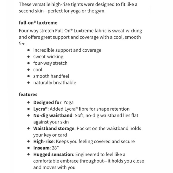 LULULEMON Wunder Under Foil Leggings - Picture 5 of 9